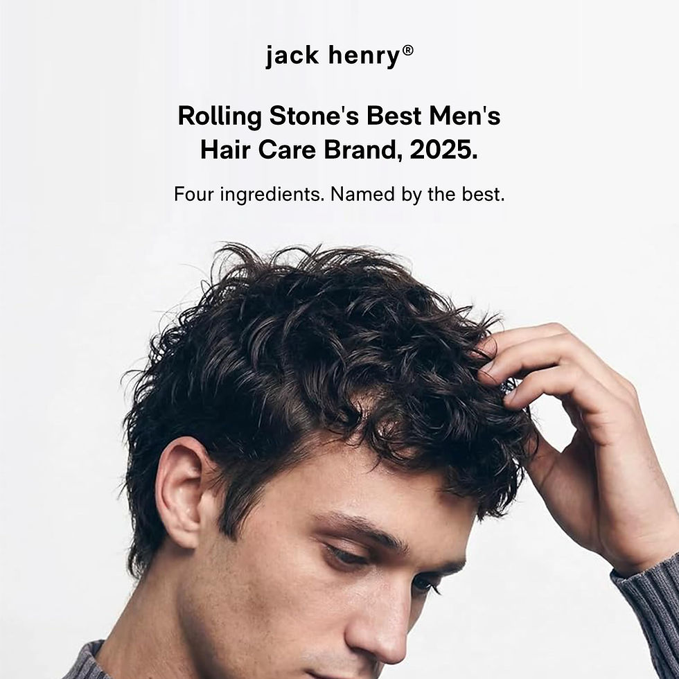 Thumbnail: Jack Henry Hair Clay for Men - Wax-Based Flexible Matte Finish, All-Day Hold ...
