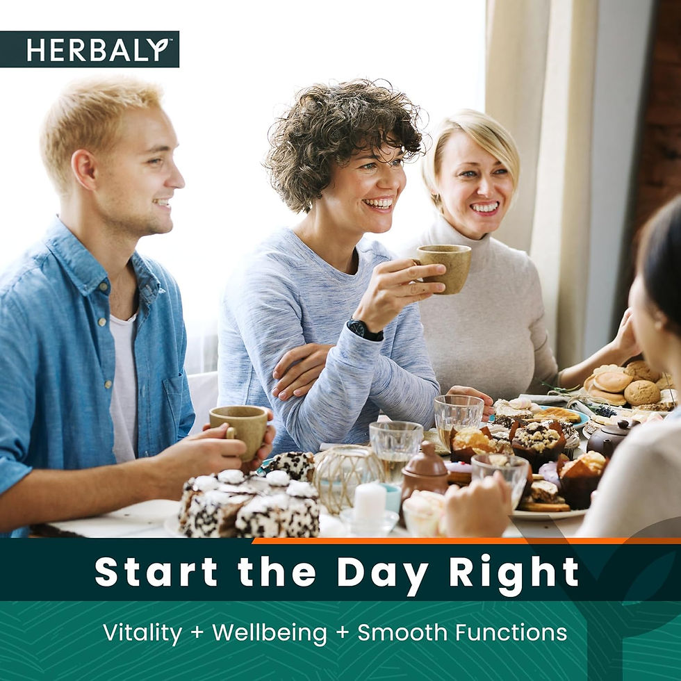Thumbnail: Herbaly Glucose Functional Tea - Vitality & Wellness - Gymnema Sylvestre, Cey...