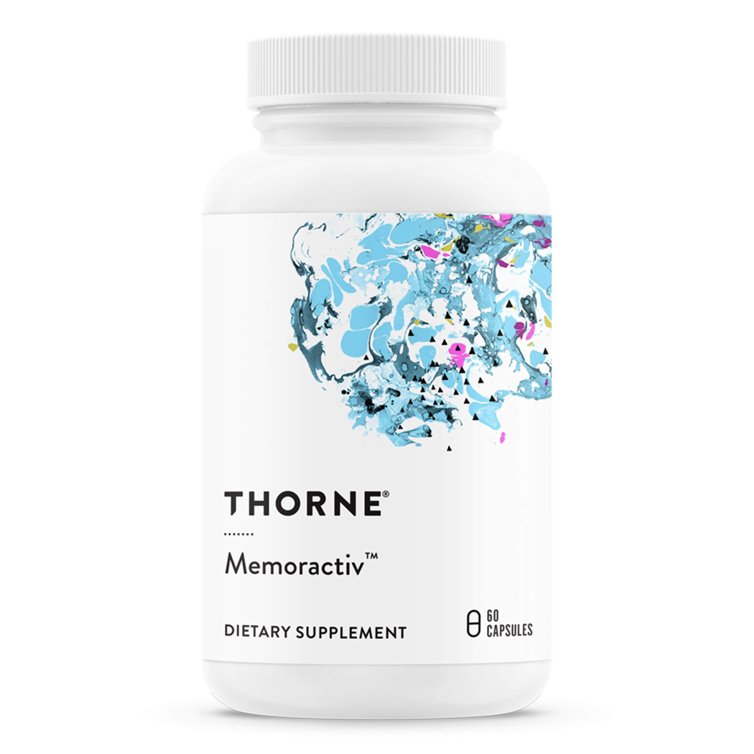 THORNE - Memoractiv - Nootropic Brain Supplement for Focus, Creativity, and C...