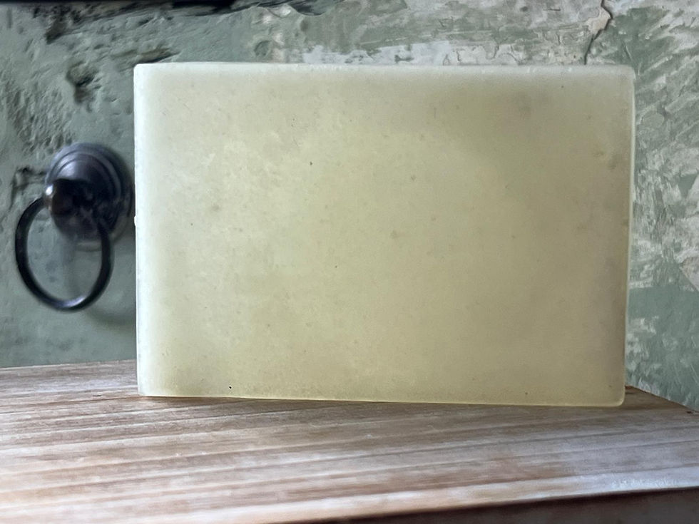ice Water & Lemon Soap, The Ancestral Bar, Natural Soap with Real Plant Ingredients, Elements, and Herbs, Skin Brightening So