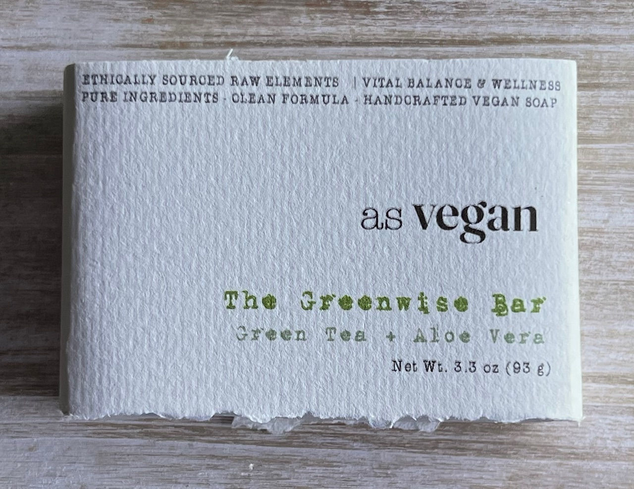 • The Greenwise Bar •