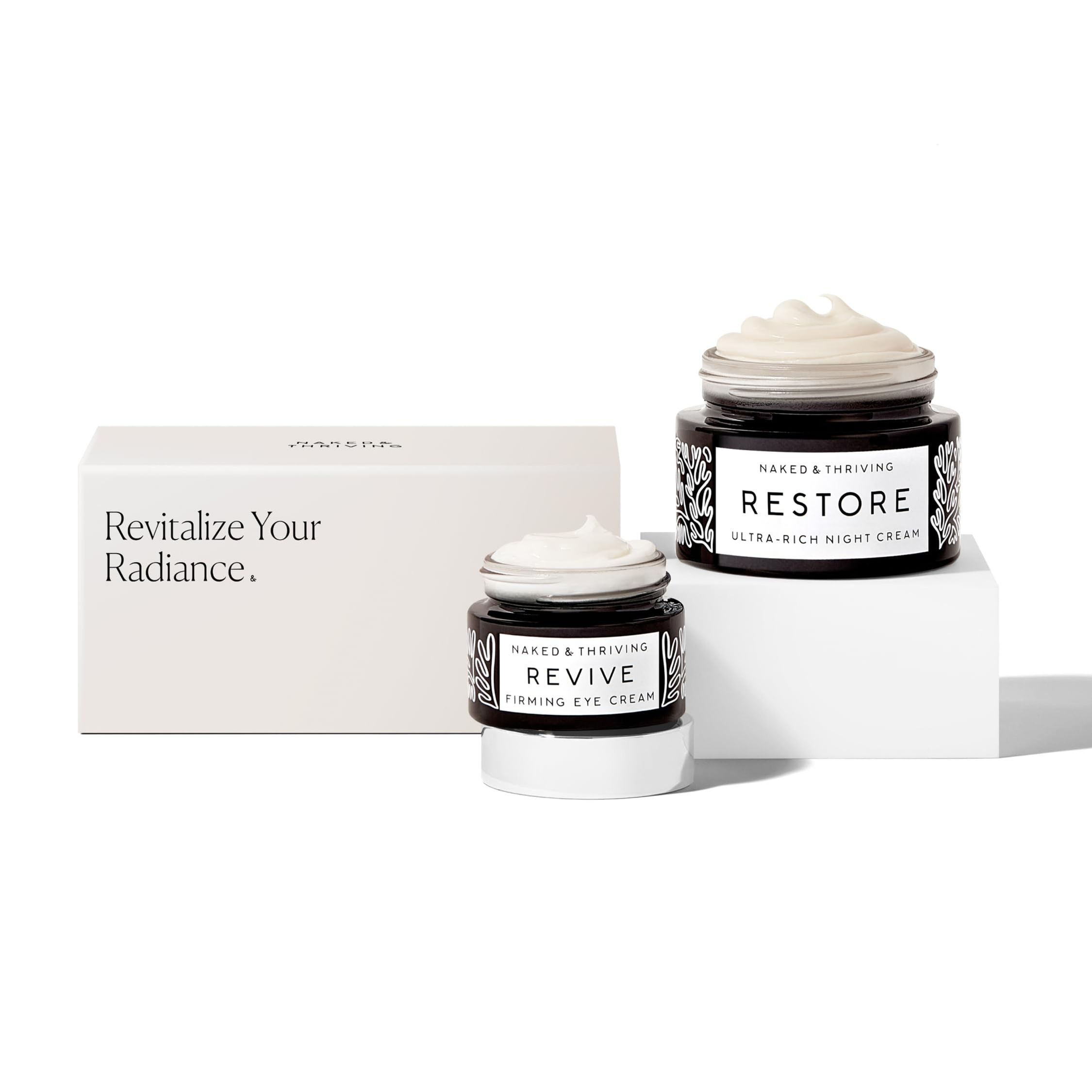 Naked & Thriving The Retinol-Alternative Duo | Restore Ultra-Rich Night Cream...