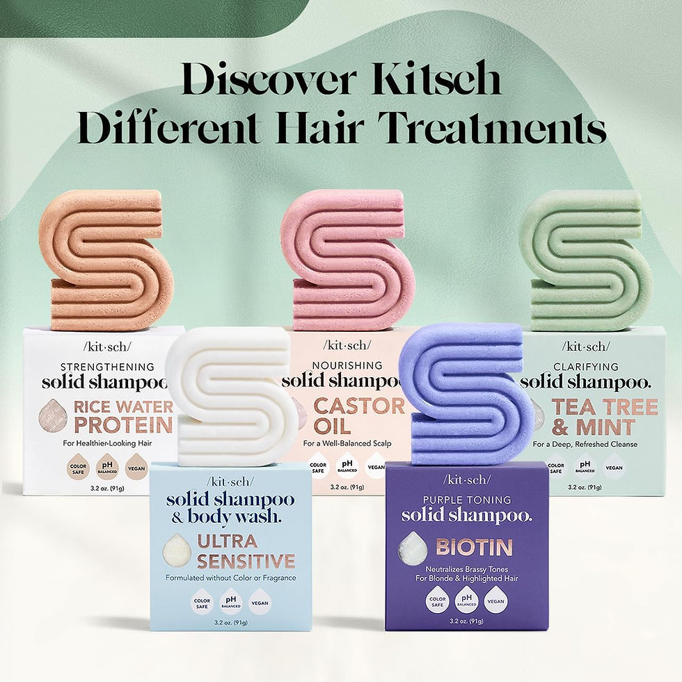 Thumbnail: Kitsch Rosemary & Biotin Shampoo Bar - For Hair Growth, Strengthening, Thicke...