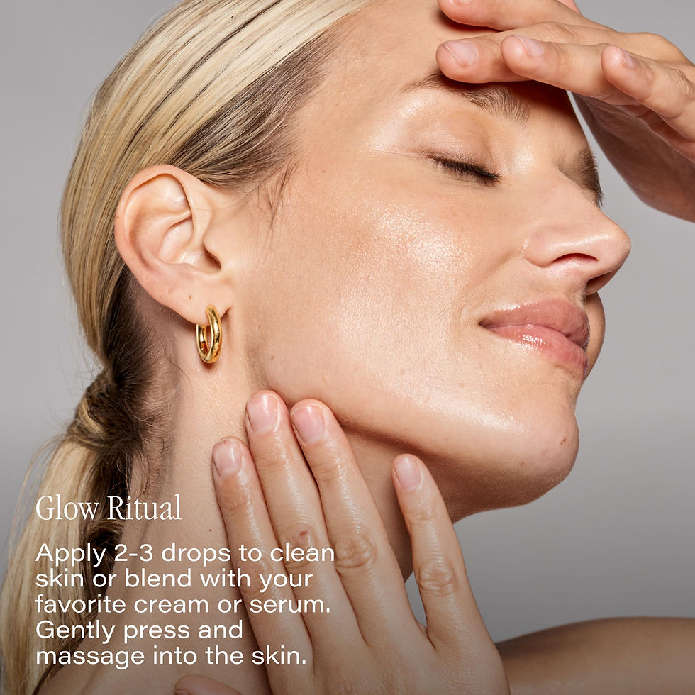 Thumbnail: SKINN Anti-Aging Facial Oil with Ayurvedic Blend - Soothing Face Serum for Re...