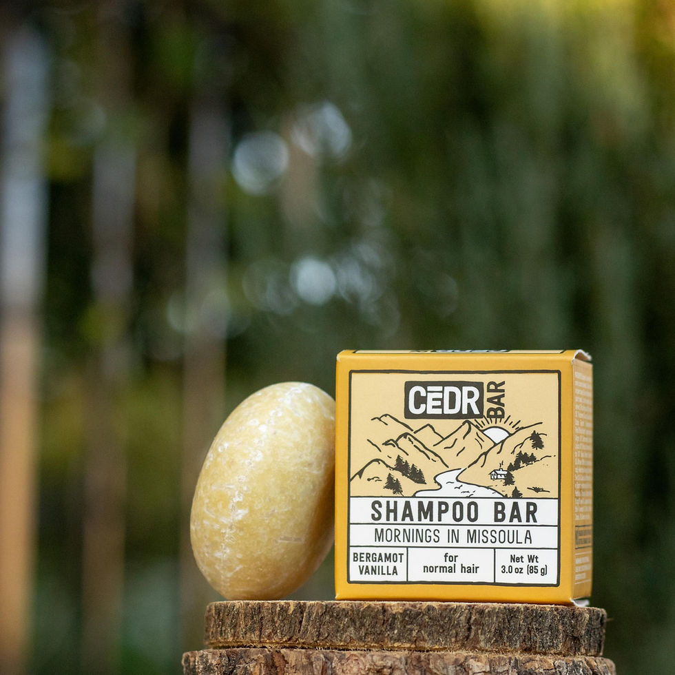 Thumbnail: CEDR Bar-Shampoo Bar, Mornings in Missoula- For Normal/Balanced Hair, Unisex,...