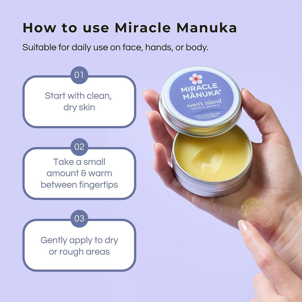 Thumbnail: Sven's Island Miracle Manuka - Natural Skin Balm (1.94oz) | Steroid-Free Ecze...