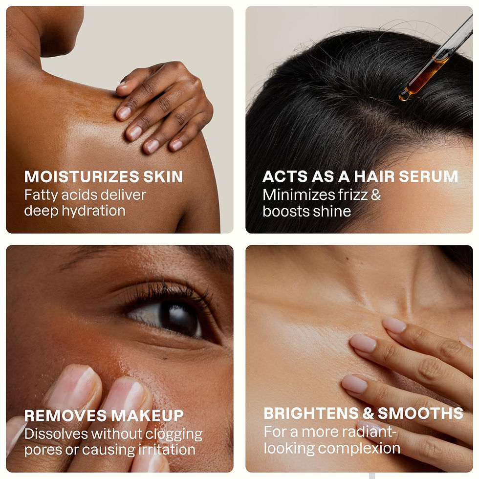 Thumbnail: Cliganic Organic Rosehip Seed Oil for Face, 100% Pure | Natural Cold Pressed ...
