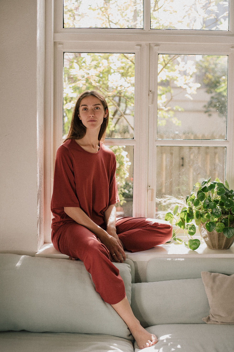 Thumbnail: Merino Wool Top - Iris