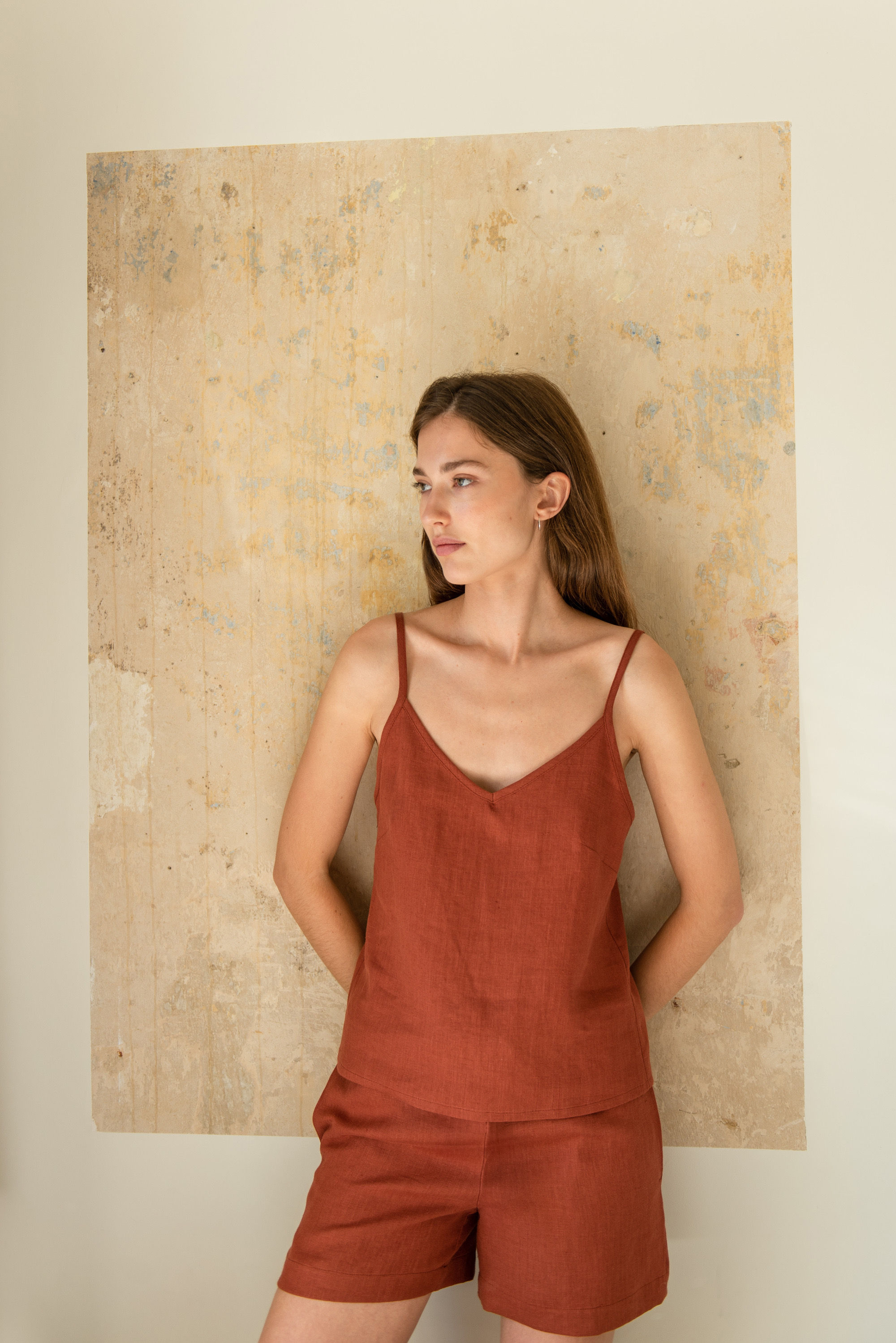 Linen Cami Top - Tilda