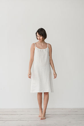 pillow slip dress Pillowcase Midi HODAKOVA Ruffled neckline The Ultimate Pillowcase Dress post