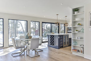 Interior renovation project on West Point Avenue featuring a modern open-concept layout, refreshed finishes, and improved functionality — designed by Cadaxx Design.