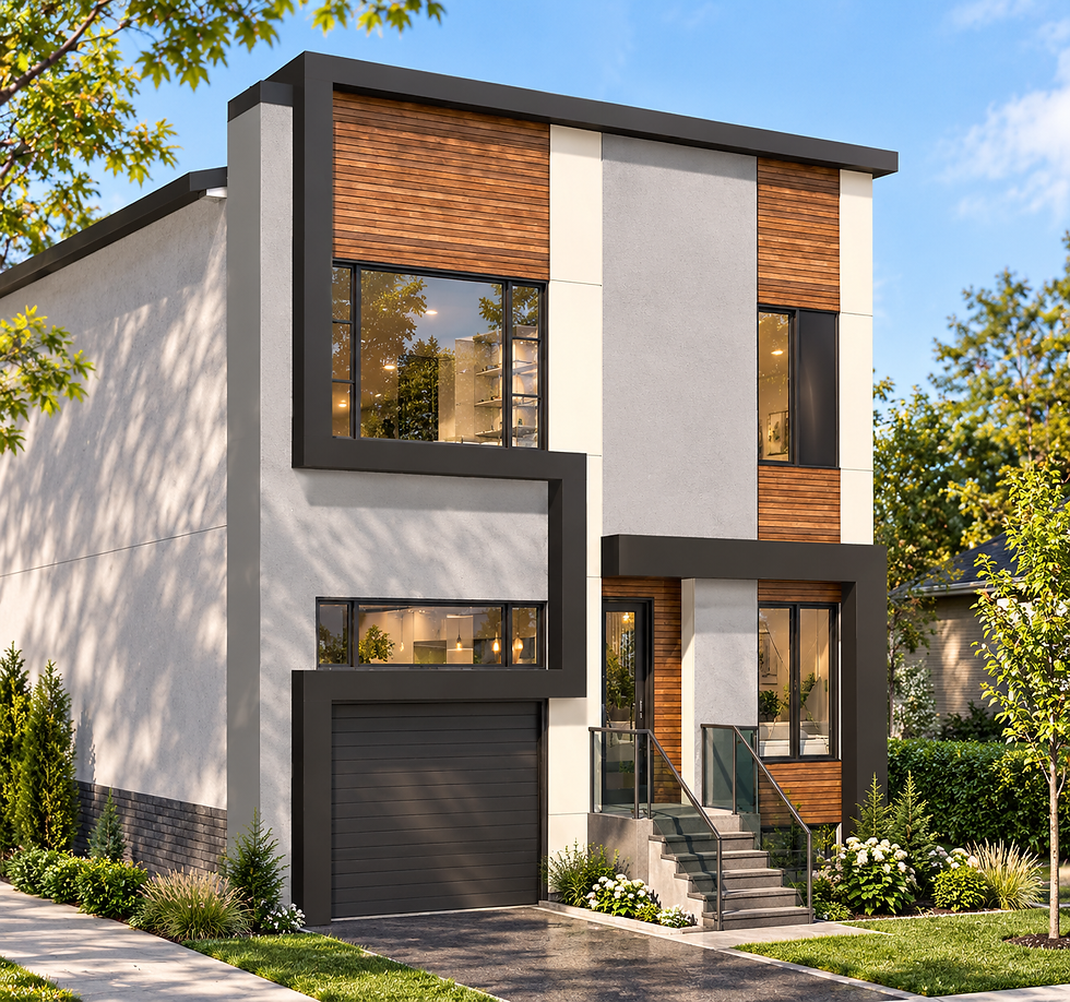 Custom Home Under Construction: Pine St Framing Update
