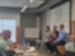 The CMMC Panel: Jonathan Wolff (Convergence Networks), Raj Sidhu (inTech Consulting), and John Nolan (ISI), moderated by Jerry Leishman (CMMC Advisors)