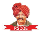 Illustration of a man with a red turban and mustache, on a white background. Red ribbon below with the text RSCOE. Classic and formal.