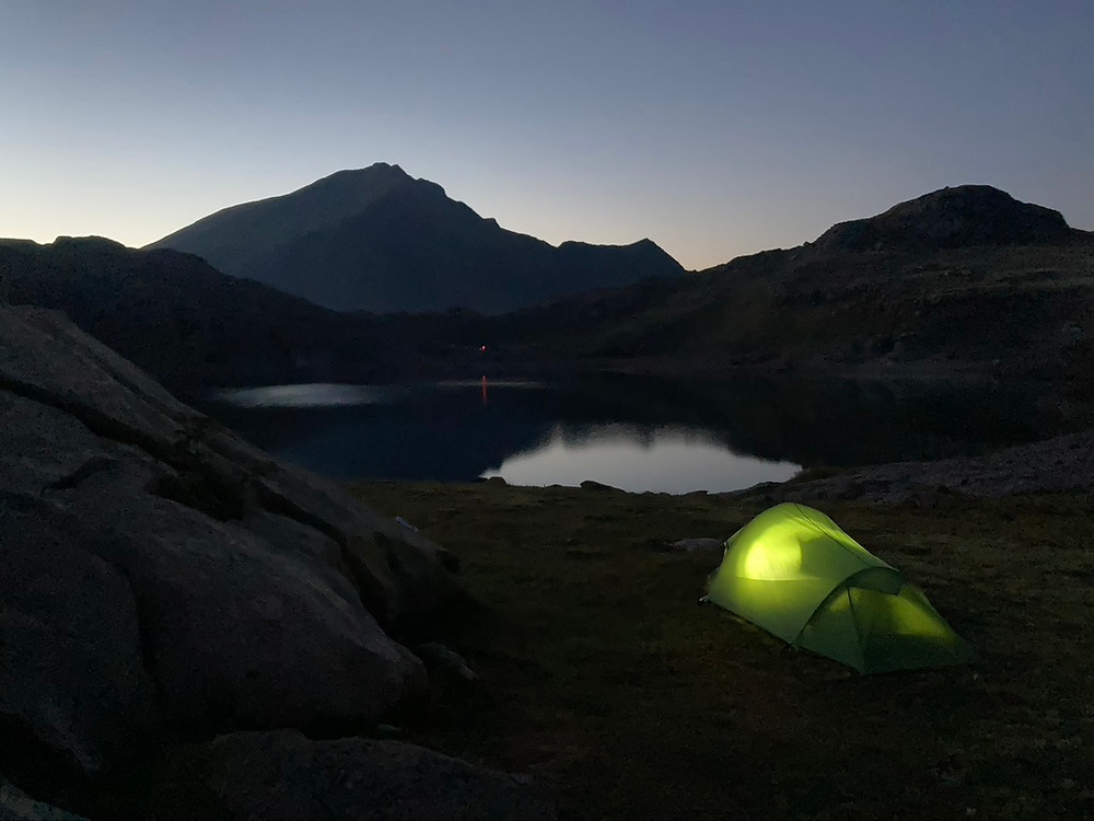 vallée d'aspe, bivouac, autonomie montagne, randonnée vallée d'aspe, randonnée, pyrénées, lac d'estaens, aragon, itinérance randonnée