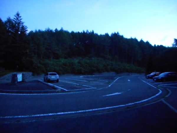 天女山駐車場