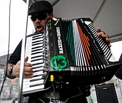 Keith Jukes (Jukeman) - Accordion, BlackEyed Dempseys