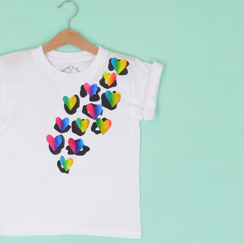Arrowed Heart Sp Ls Tee