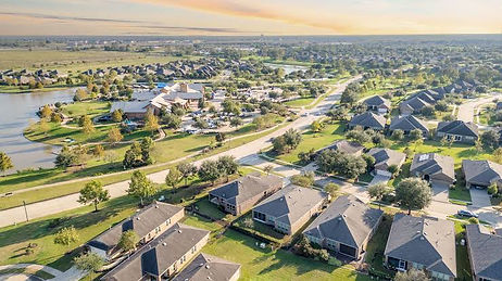 Richmond Texas sky eye view