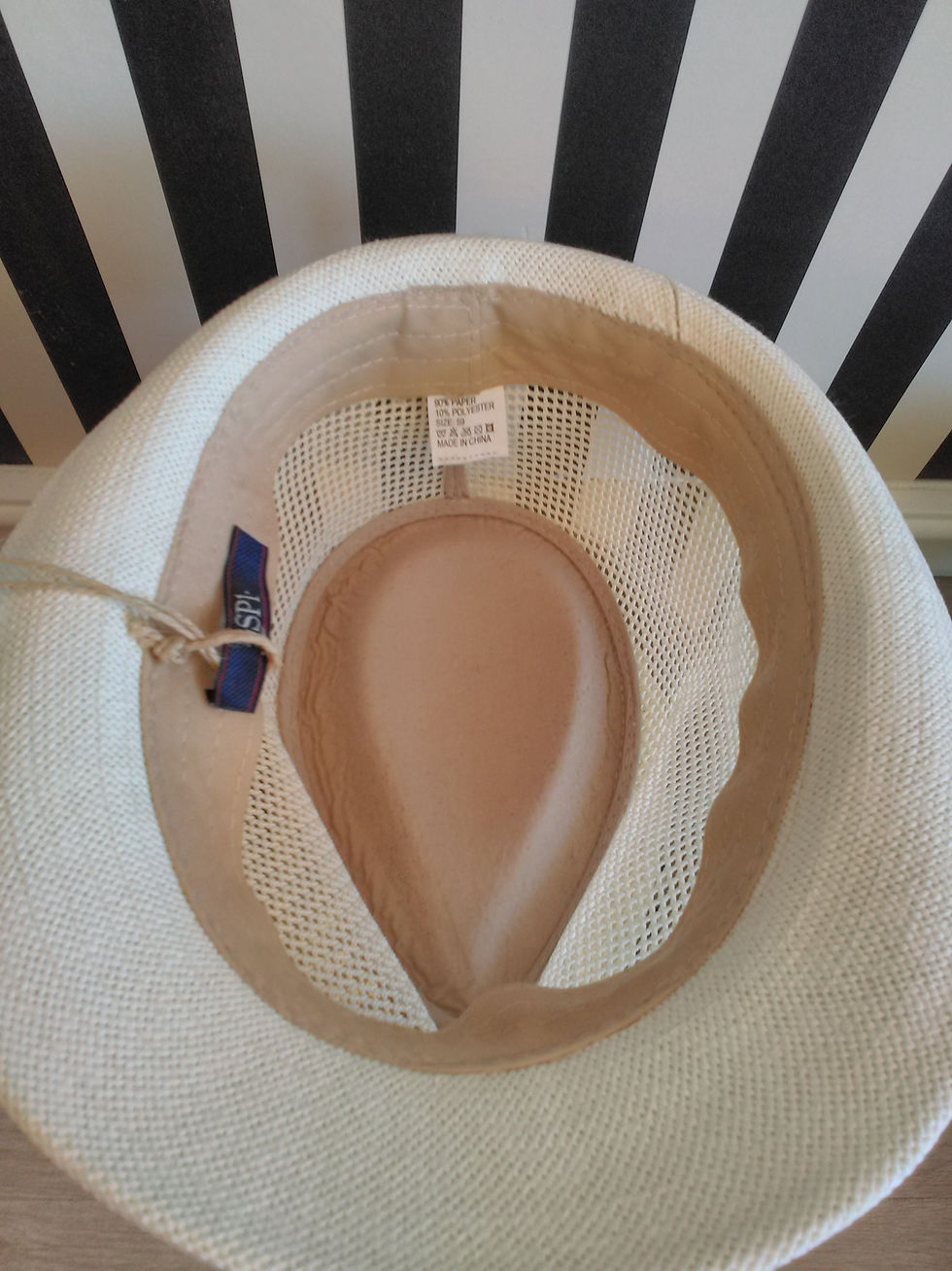 Miniatura: Cappello SP1 in paglia (panna)