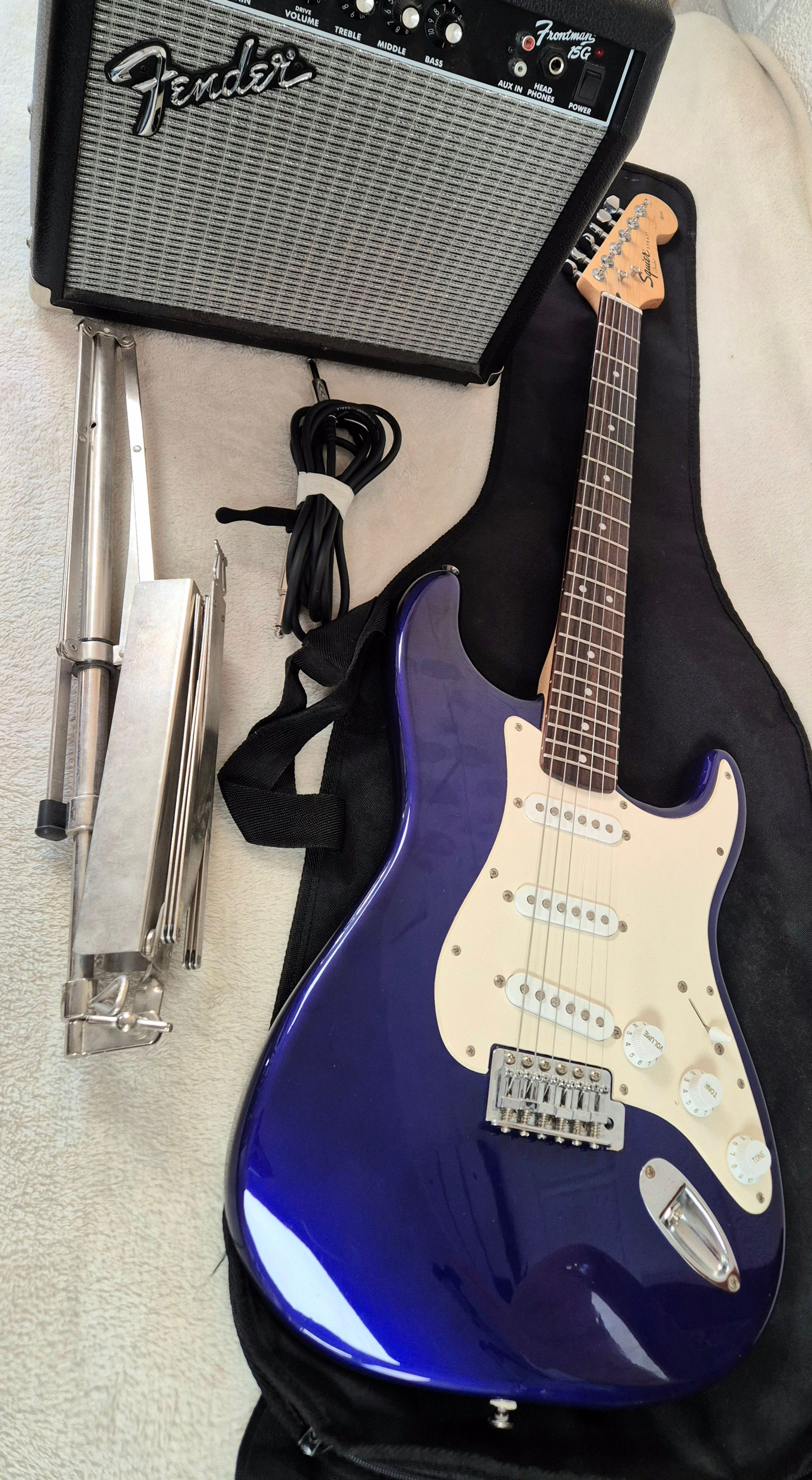 Fender Squier Affinity Deep Purple Stratocaster Pack