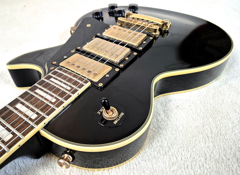 Thumbnail: 2006 Epiphone Les Paul Custom Black Beauty