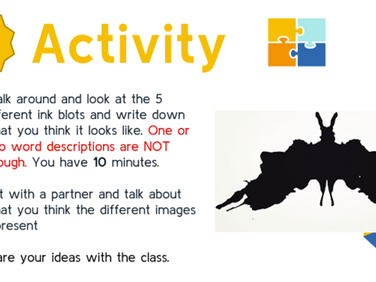 Starter activity to engage students from day one