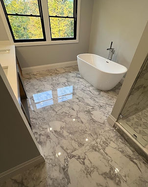 Italia American Tile Bathroom Remodel