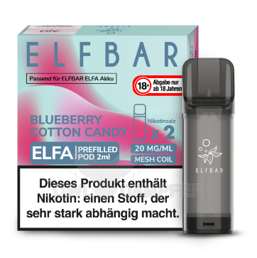 Elfbar Blueberry Cotton Candy