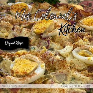 Mama's chunky old fashioned potato salad