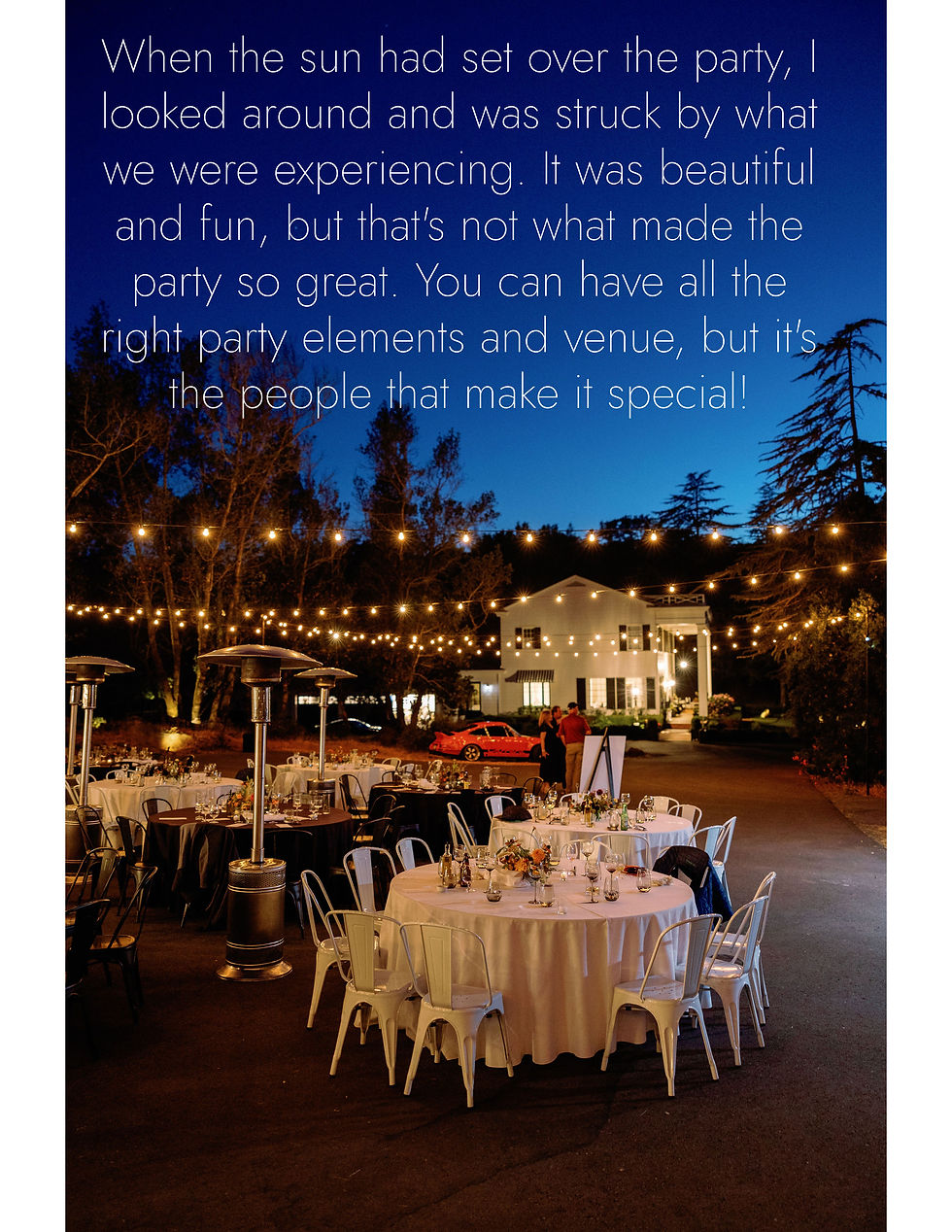 Beautiful event space at Rock Haven Farm in Santa Rosa, CA