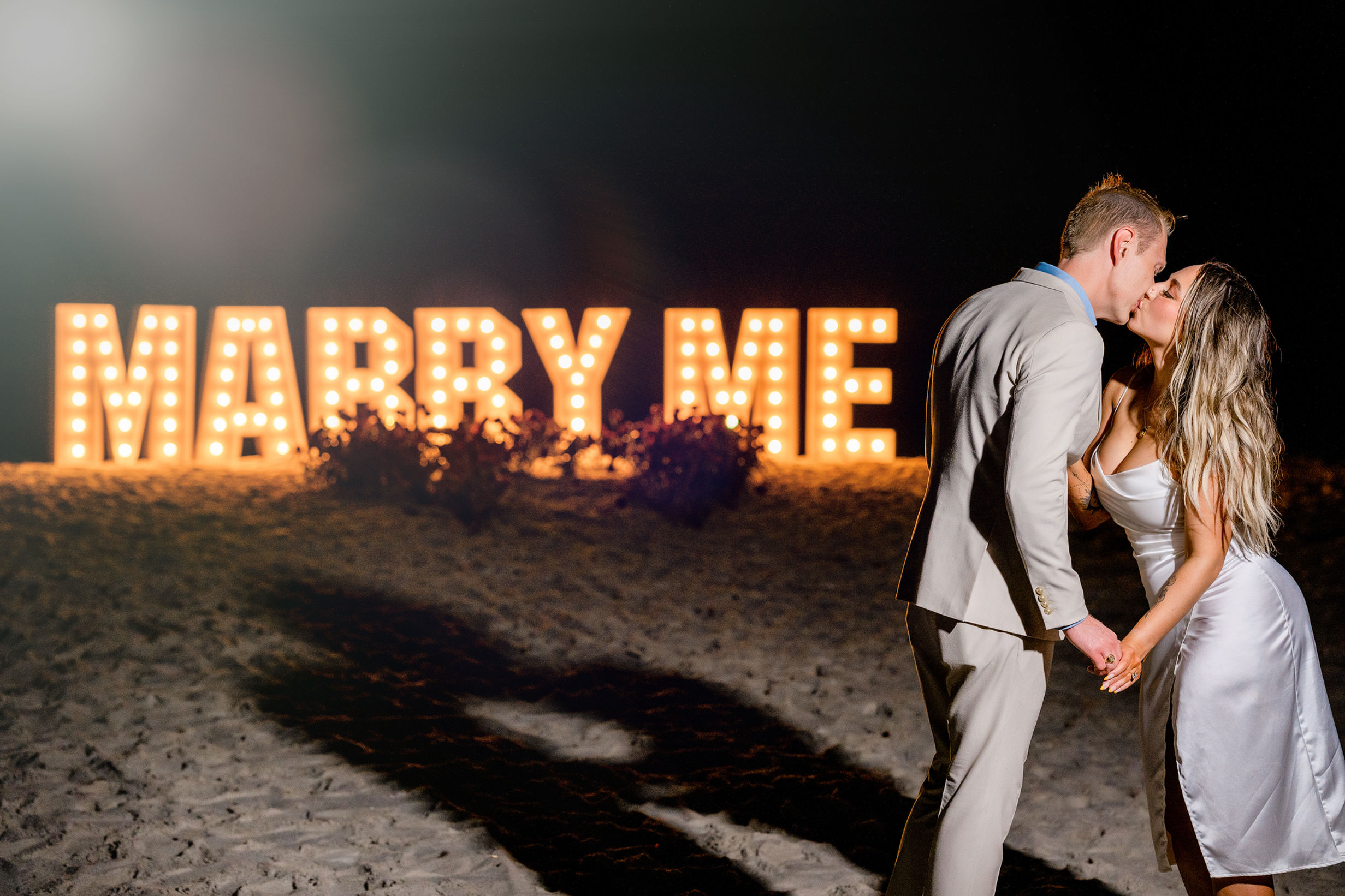 Marriage Proposal with Letters