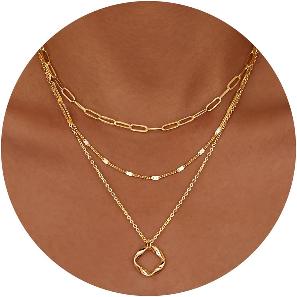 Thumbnail: Celestial Layered Necklace