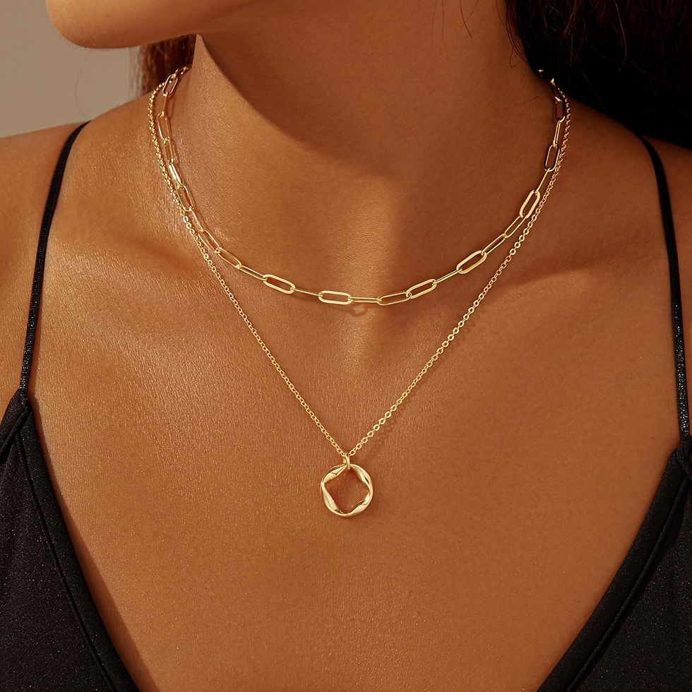 Thumbnail: Celestial Layered Necklace