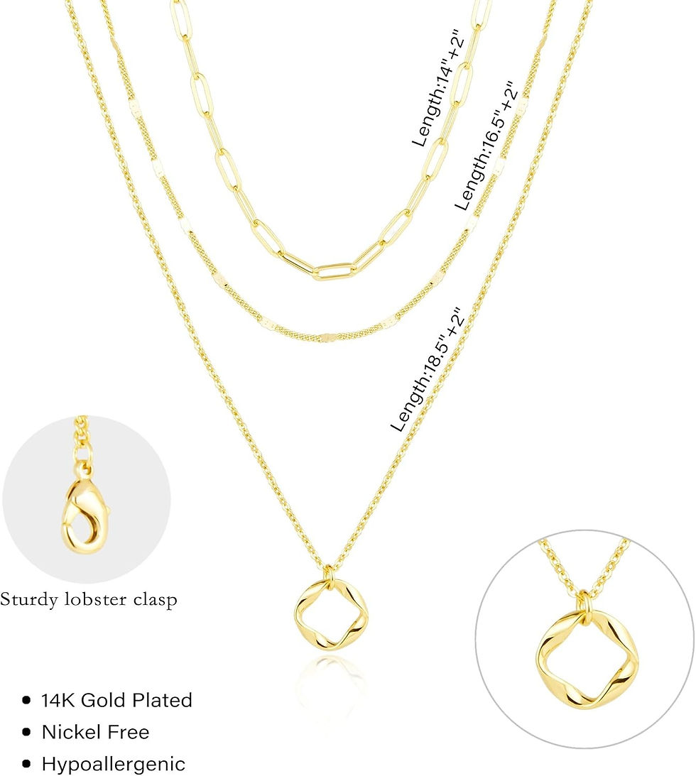 Thumbnail: Celestial Layered Necklace