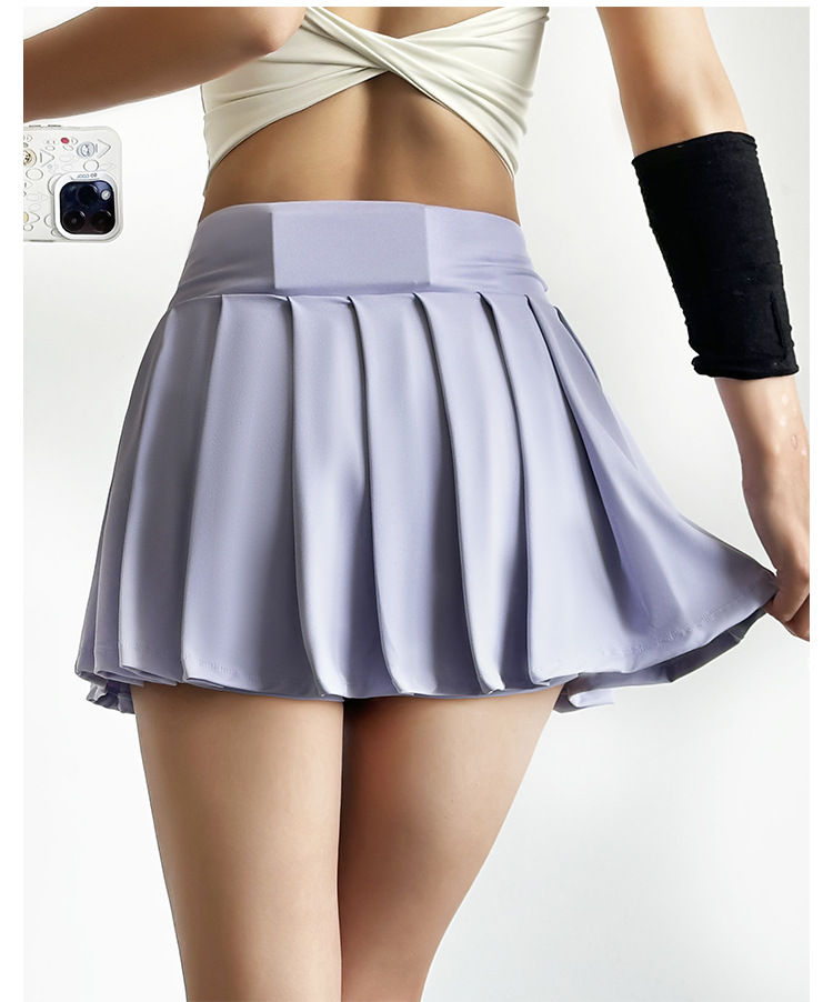Thumbnail: Cocoa Pleated Mini Skirt
