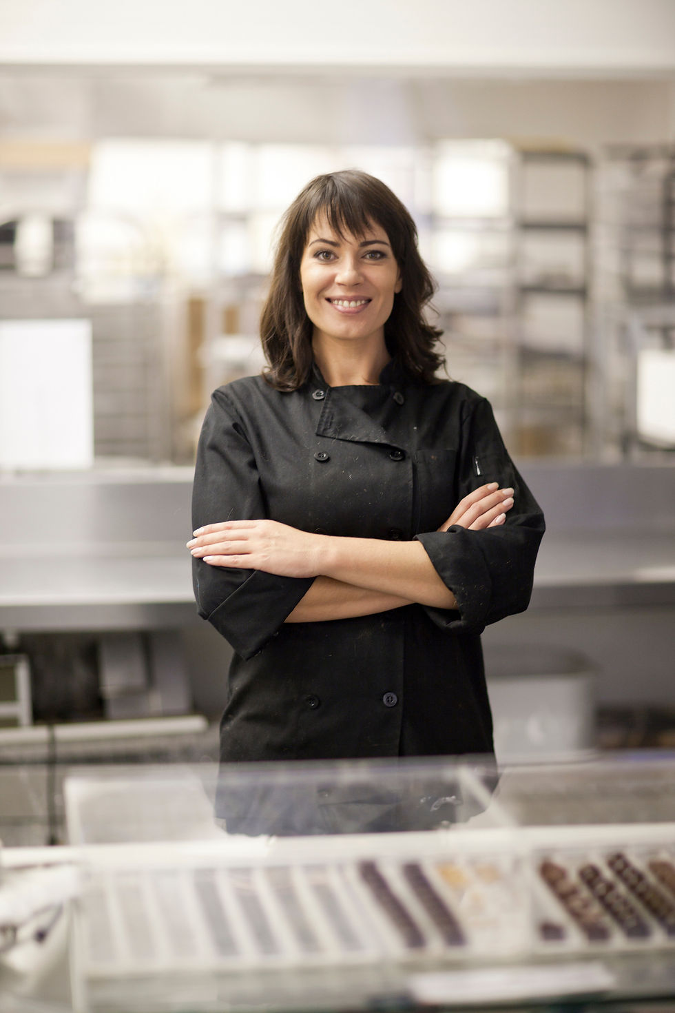 Woman In Chef Attire