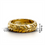 Thumbnail: Tire Tread Wedding Band: Handmade Silver or Gold Car Ring