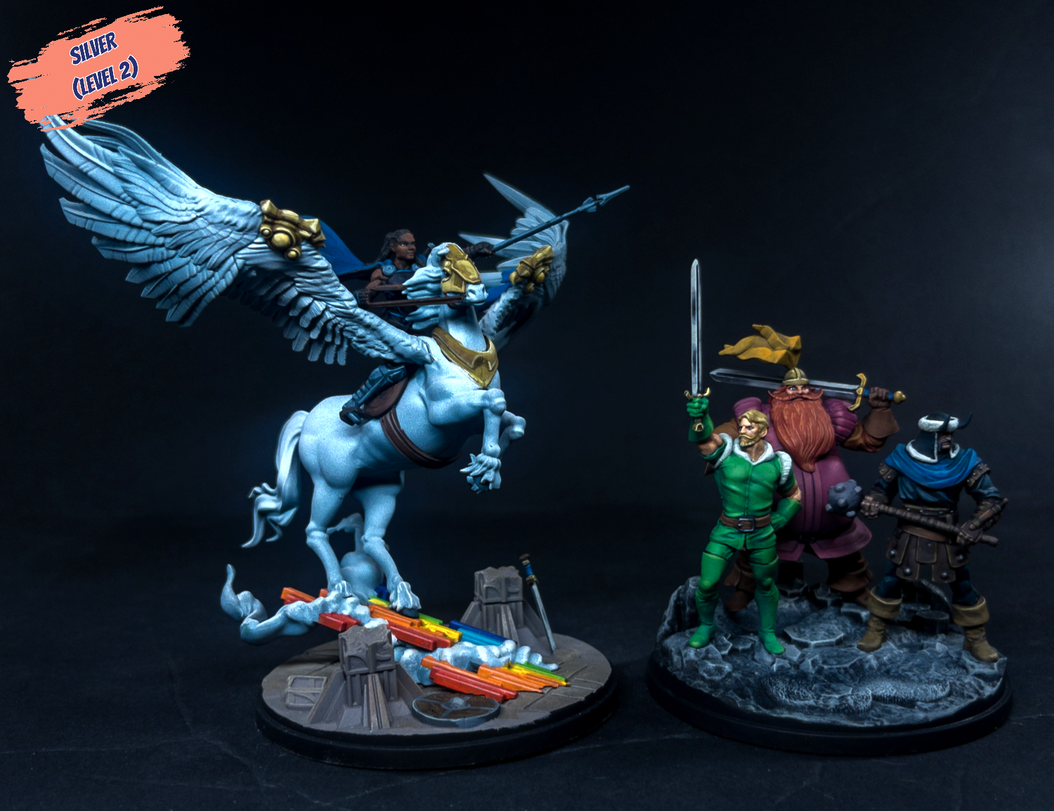 Marvel: Crisis Protocol – Valkyrie on Elendil & Warriors Three