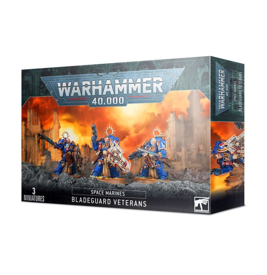 Thumbnail: Warhammer 40K: Space Marines - Bladeguard Veterans