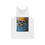 Thumbnail: Acid Rain Skull Tank Top, Graphic Tee for Music Festivals, 