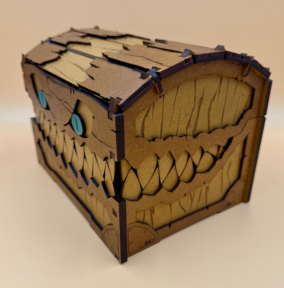 Thumbnail: Wooden Mimic Monster Chest