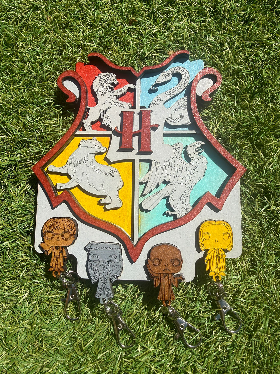 Thumbnail: HP inspired magnetic family key holder