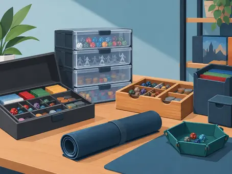 10 Tabletop Accessories Storage Ideas for Gamers
