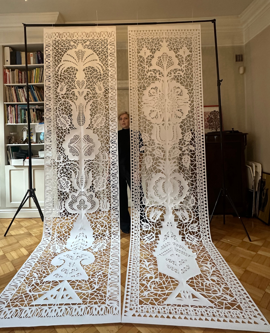 VYTYNANKY INSPIRED BY CRIMEAN TATAR ORNAMENT BY DARIA ALYOSHKINA