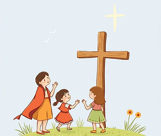 methodist cross and kids.jpg