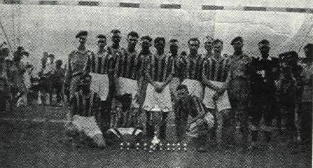 1945 Amphibian Support Reg RM Football Team, India