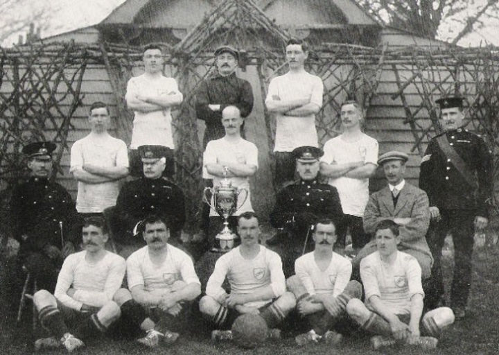 1910 Amateur Cup Winners Royal Marines L