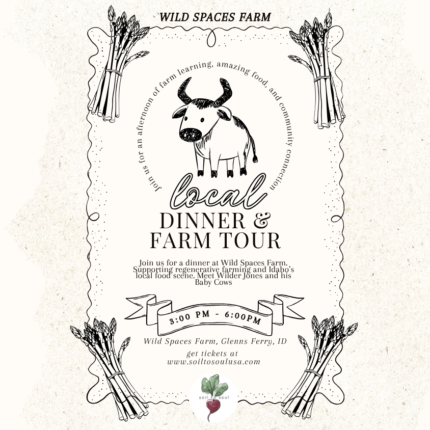 Dinner at Wild Spaces Farm