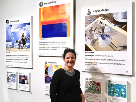 Laurence de Valmy: from marketing to artist, a successful reconversion!
